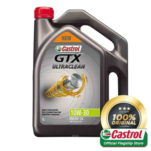 Castrol GTX Ultraclean 10W-30 for Petrol Cars (3L)