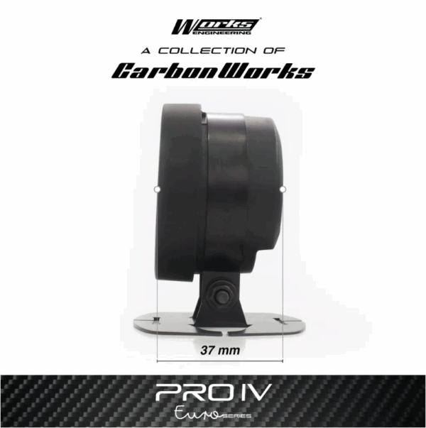 Works Engineering Pro IV 52mm Euro Series Gauge - 3 Bar Boost Gauge - Image 6