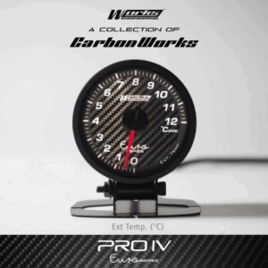 Works Engineering Pro IV 52mm Euro Series Gauge - Exhaust Temperature Gauge