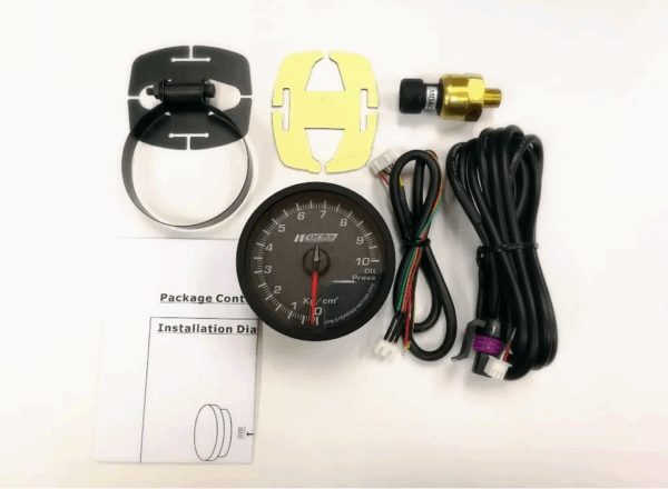 Works Engineering Pro II PLUS Gauge - Oil Pressure Gauge - Image 6