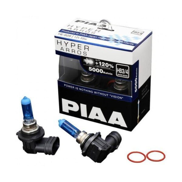 PIAA Hyper Arros 5000K Halogen Bulb Kit (2pcs) - Image 7