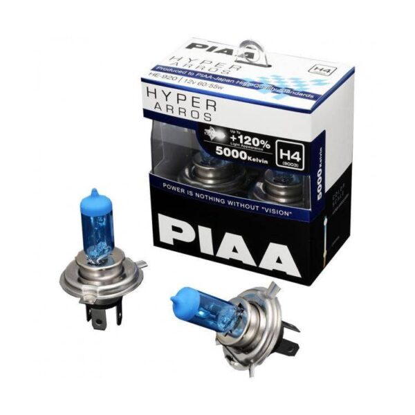 PIAA Hyper Arros 5000K Halogen Bulb Kit (2pcs) - Image 4