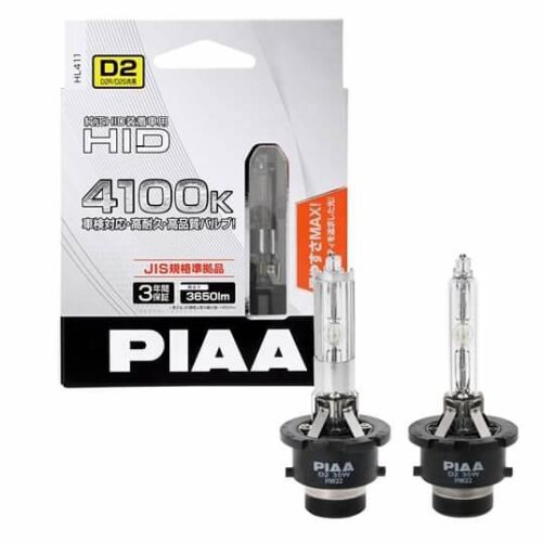 PIAA HID 4100K Bulb Kit – D2R/D2S