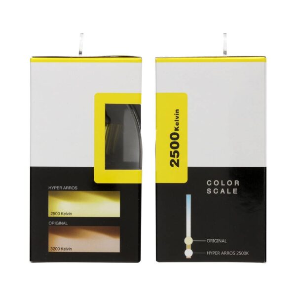 PIAA Hyper Arros 2500K Ion Yellow Halogen Bulb Kit (2pcs) - HB3/HB4 - Image 4