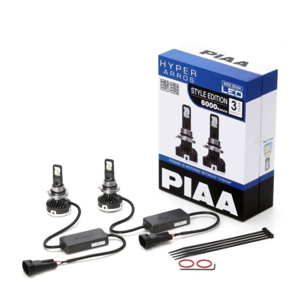 PIAA Hyper Arros 6000K LED Bulb Kit - Image 4