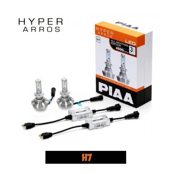 PIAA Hyper Arros 4000K LED Bulb Kit - Image 2