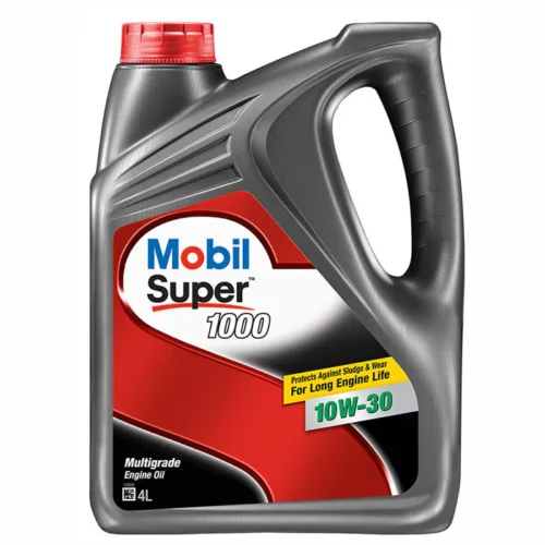 Mobil Super 1000 10W-30 Premium Multigrade Passenger Vehicle Engine Oils 4L
