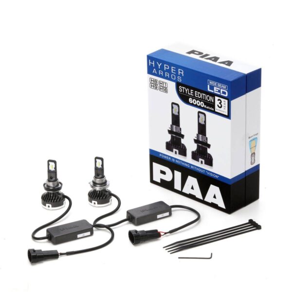 PIAA Hyper Arros 6000K LED Bulb Kit - Image 3